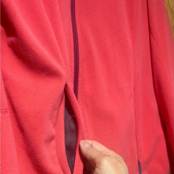 Mckinley Nelia II Full Zip Light Fleece Jacket Cayenne Colour Women's Large EUC - Picture 4 of 11